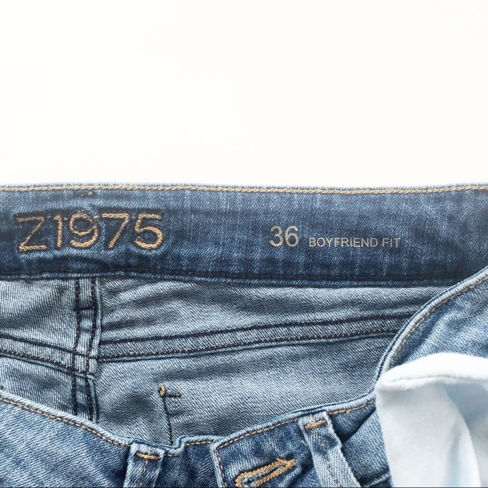 Zara 1975 Distressed Boyfriend Jean SZ 4 - Picture 5 of 6